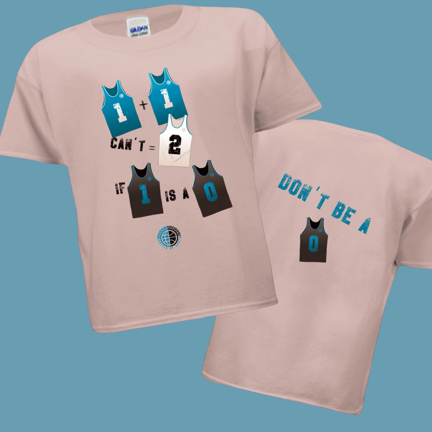 Don't Be- Cool Blue Youth Tee
