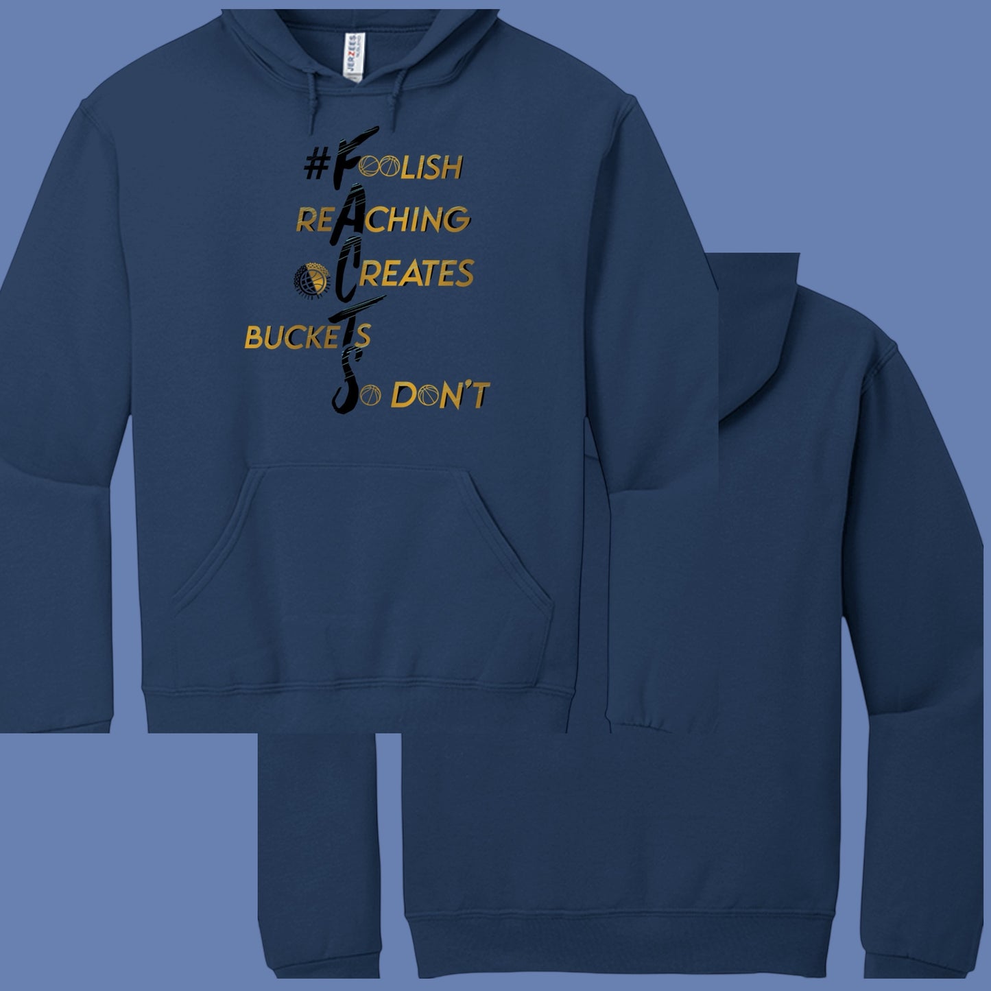 #F.A.C.T.S. Gold Unisex Hoodie