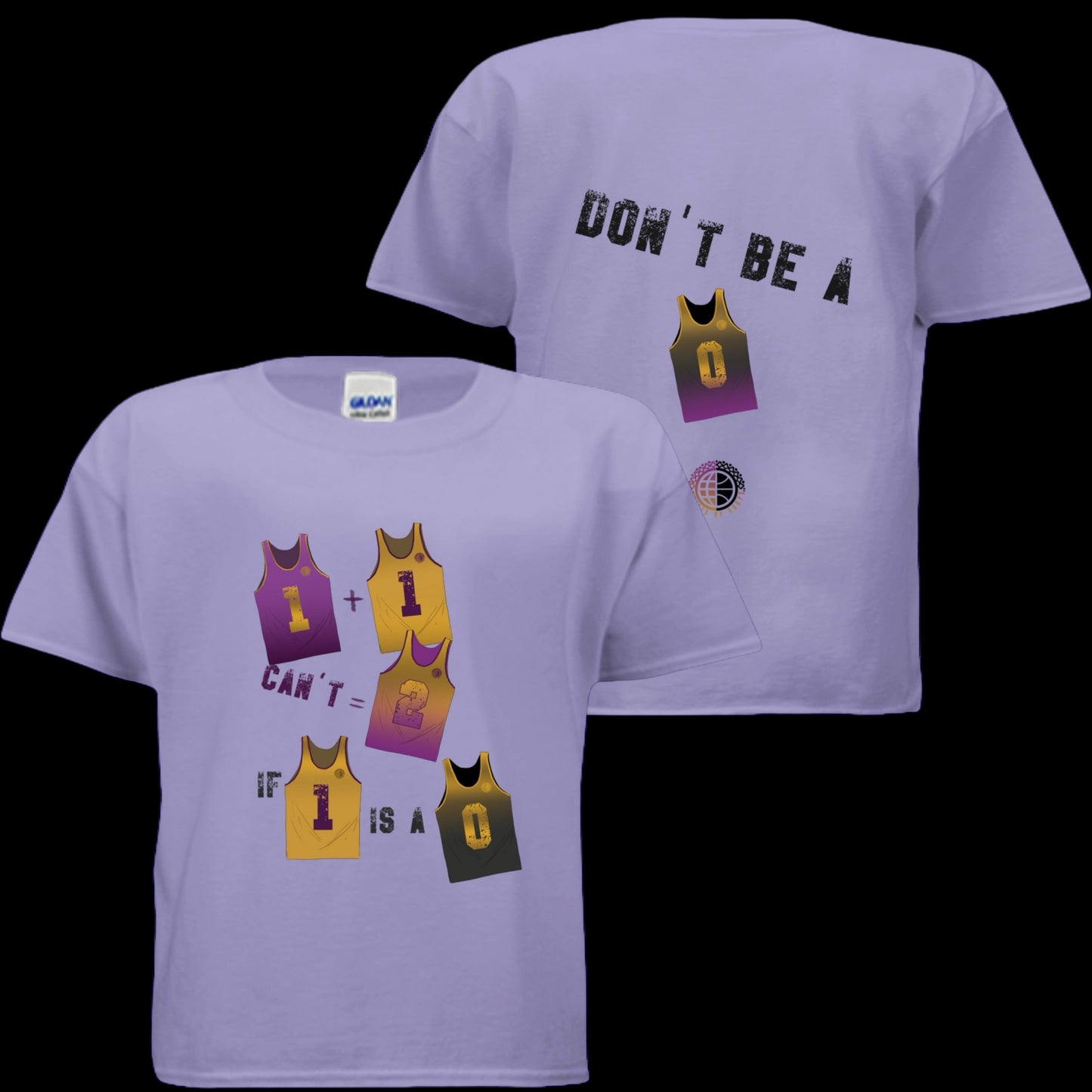 Don't Be- Purp'n'Gold Youth Tee
