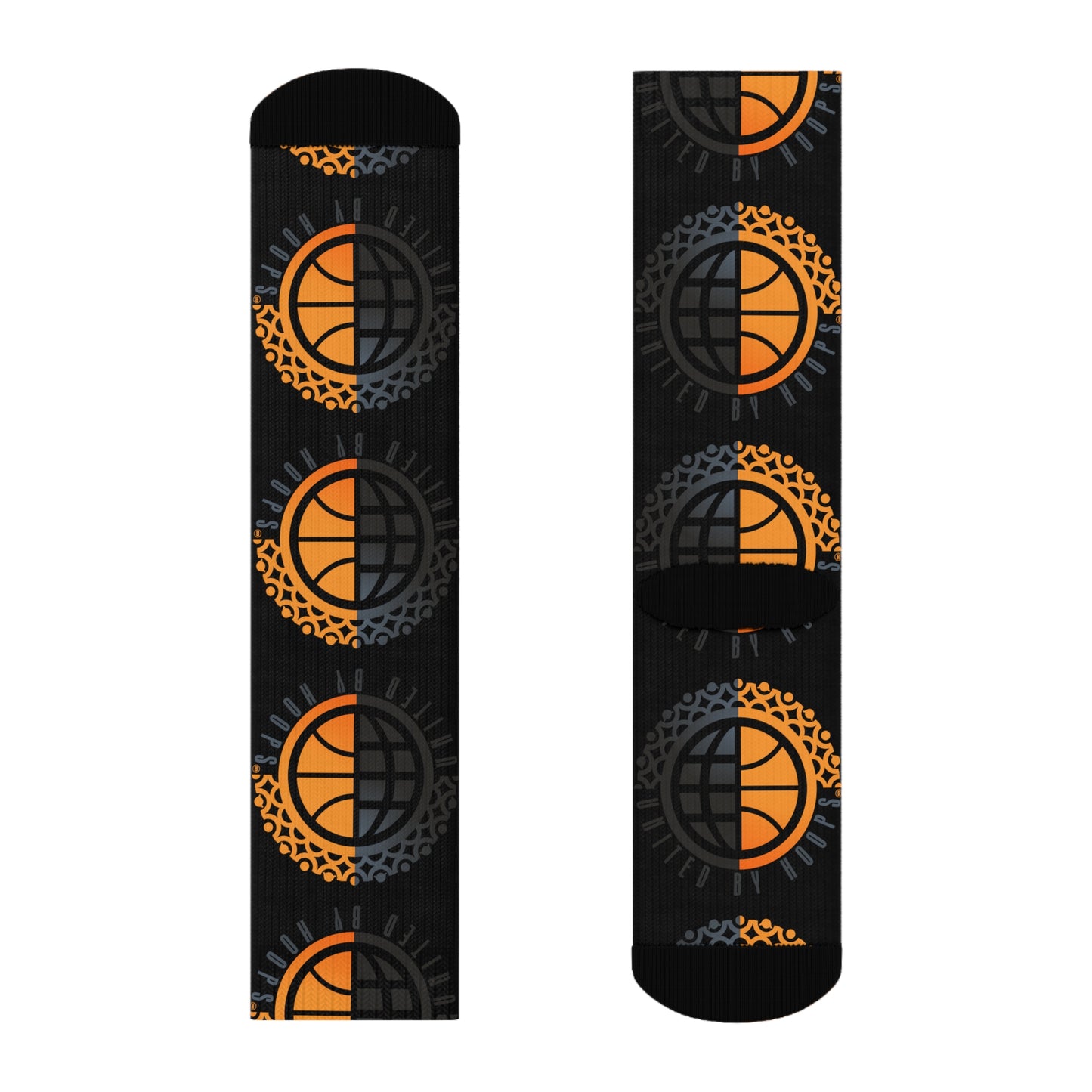 Black UBH Crew Socks