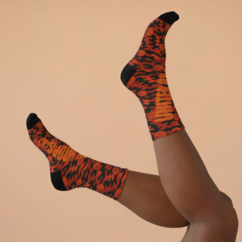 Basketball Camo Recycled Socks