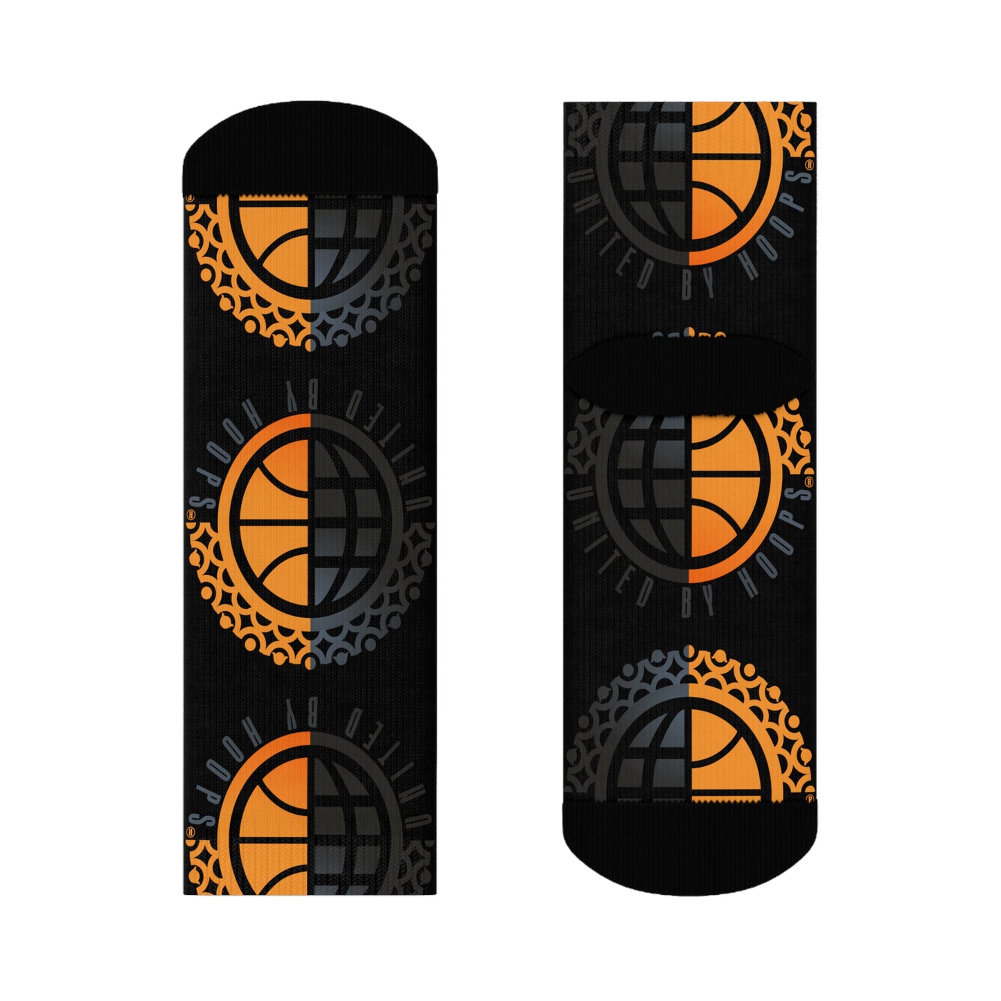 Black UBH Crew Socks