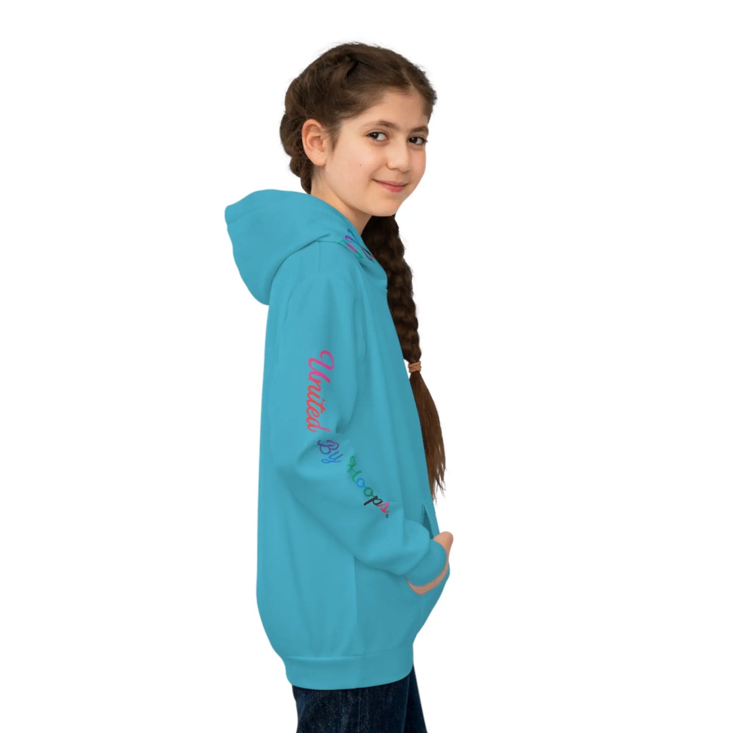 Nueve Youth Hoodie Printify