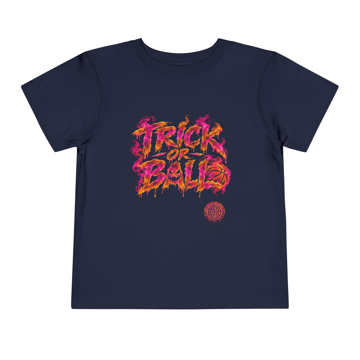 Trick or Ball Halloween Toddler Limited Edition Tee Printify
