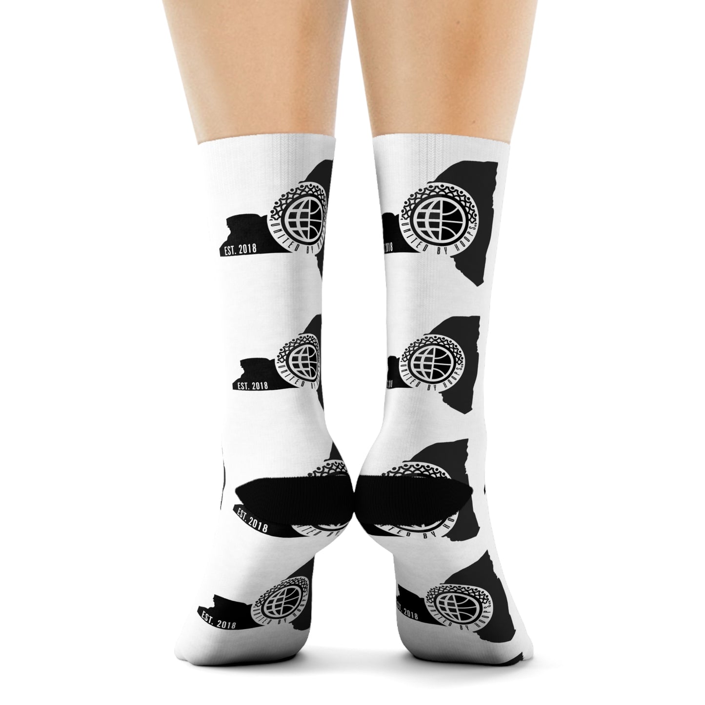 NYC BlackOut Unisex Crew Socks