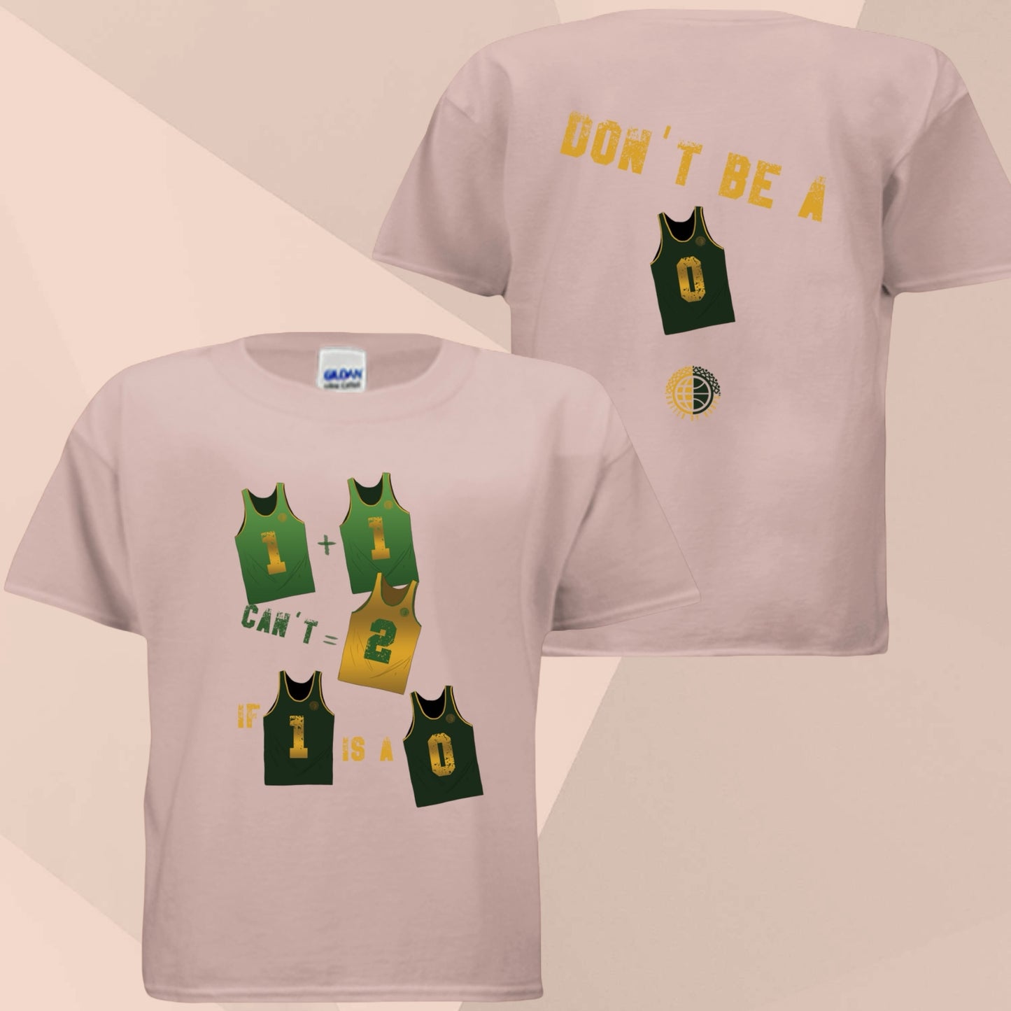 Don't Be- Greenish Yellow Youth Tee