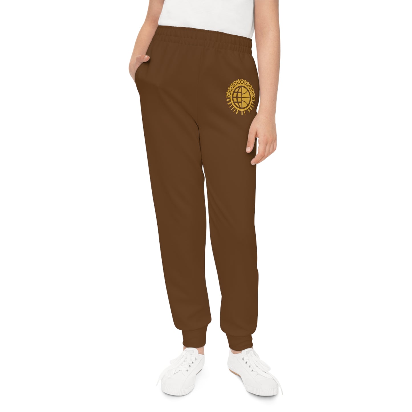 Golden Brown Youth Joggers