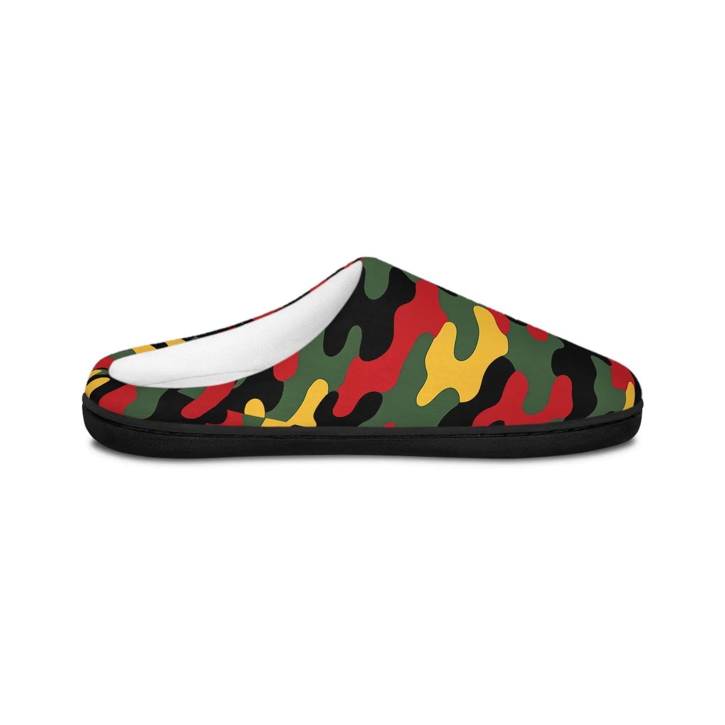 Scripted Representation Indoor Slippers Printify