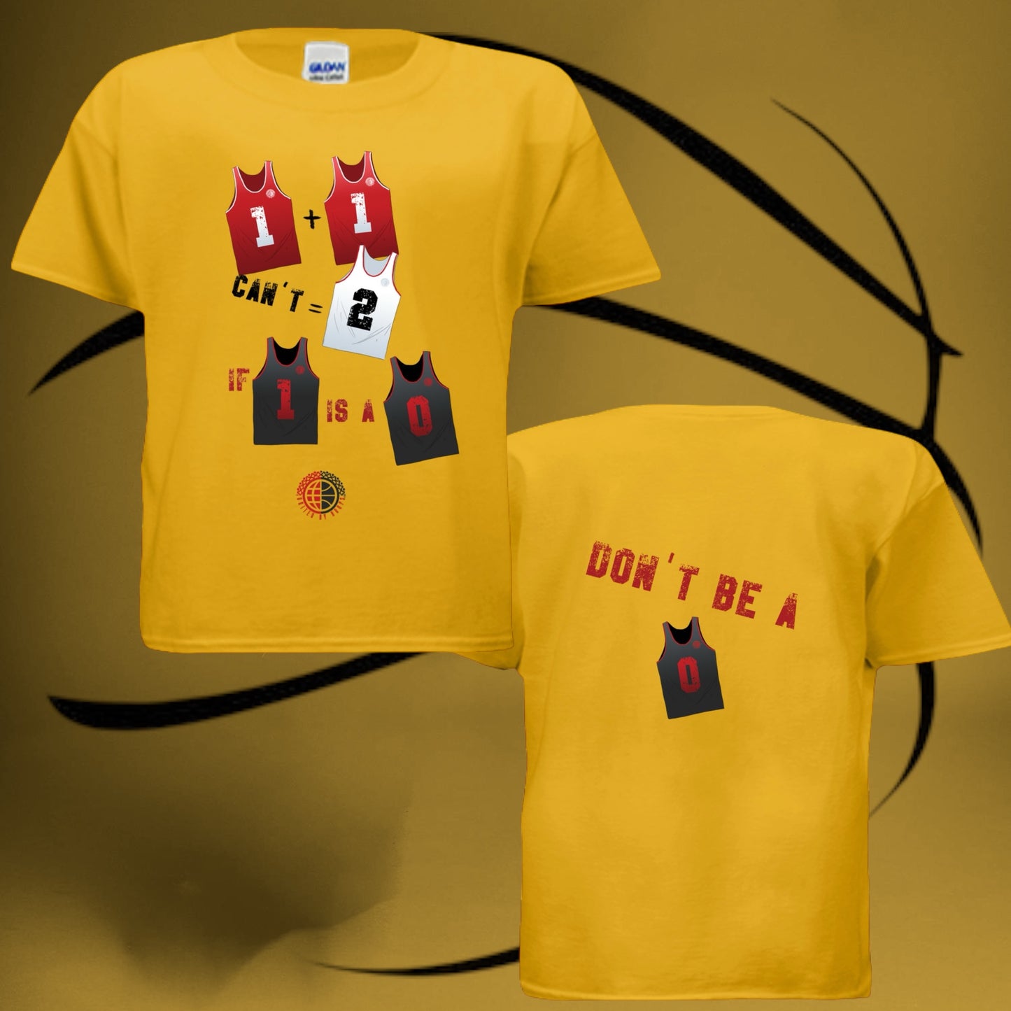 Don't Be- Red Youth Tee