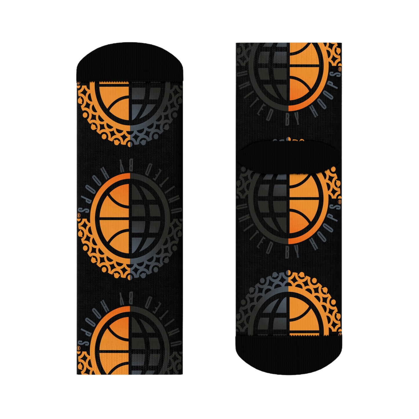 Black UBH Crew Socks