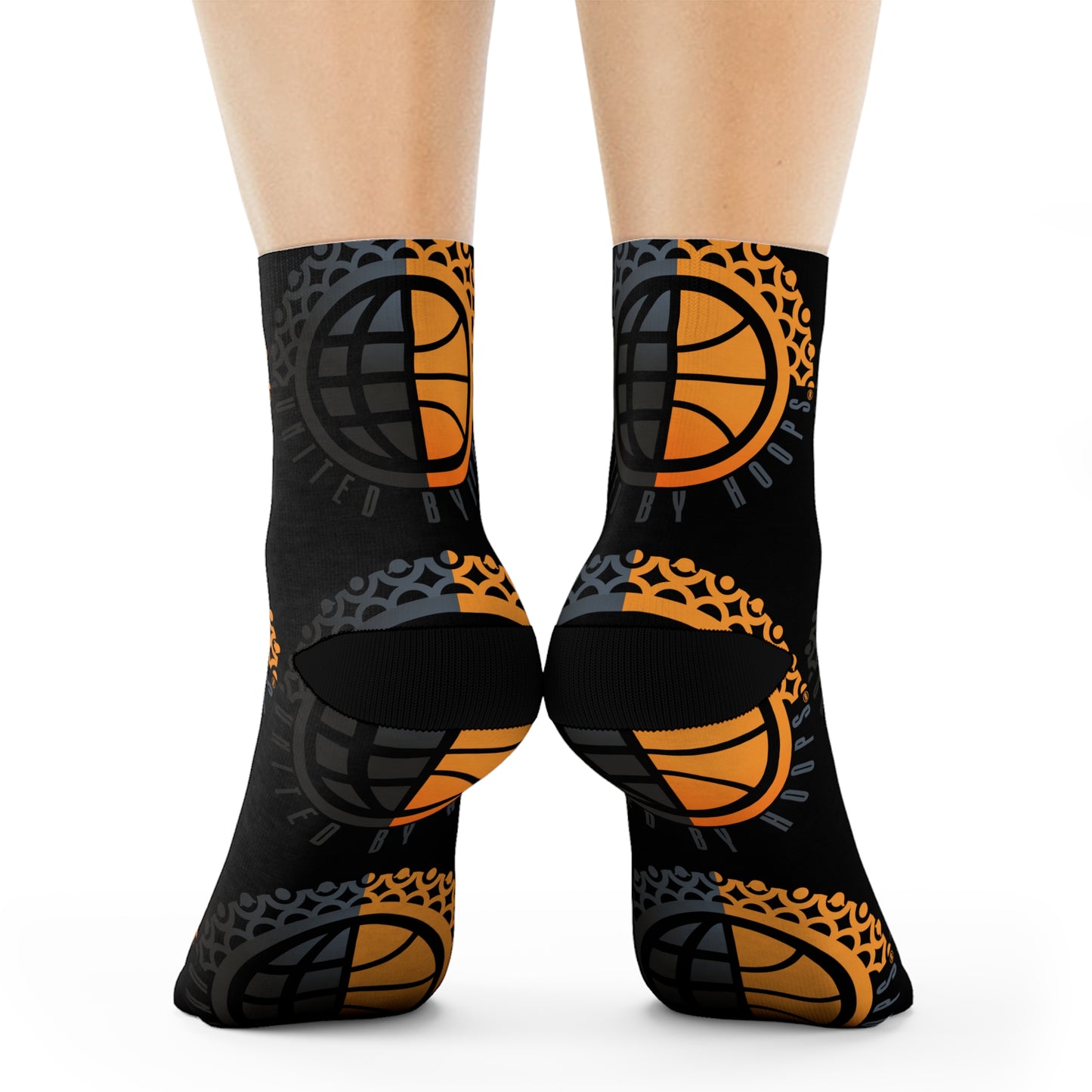Black UBH Crew Socks