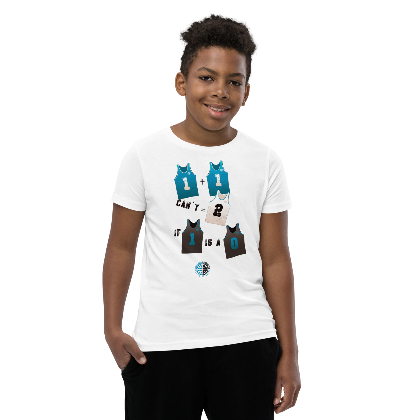 Don't Be- Cool Blue Youth Tee