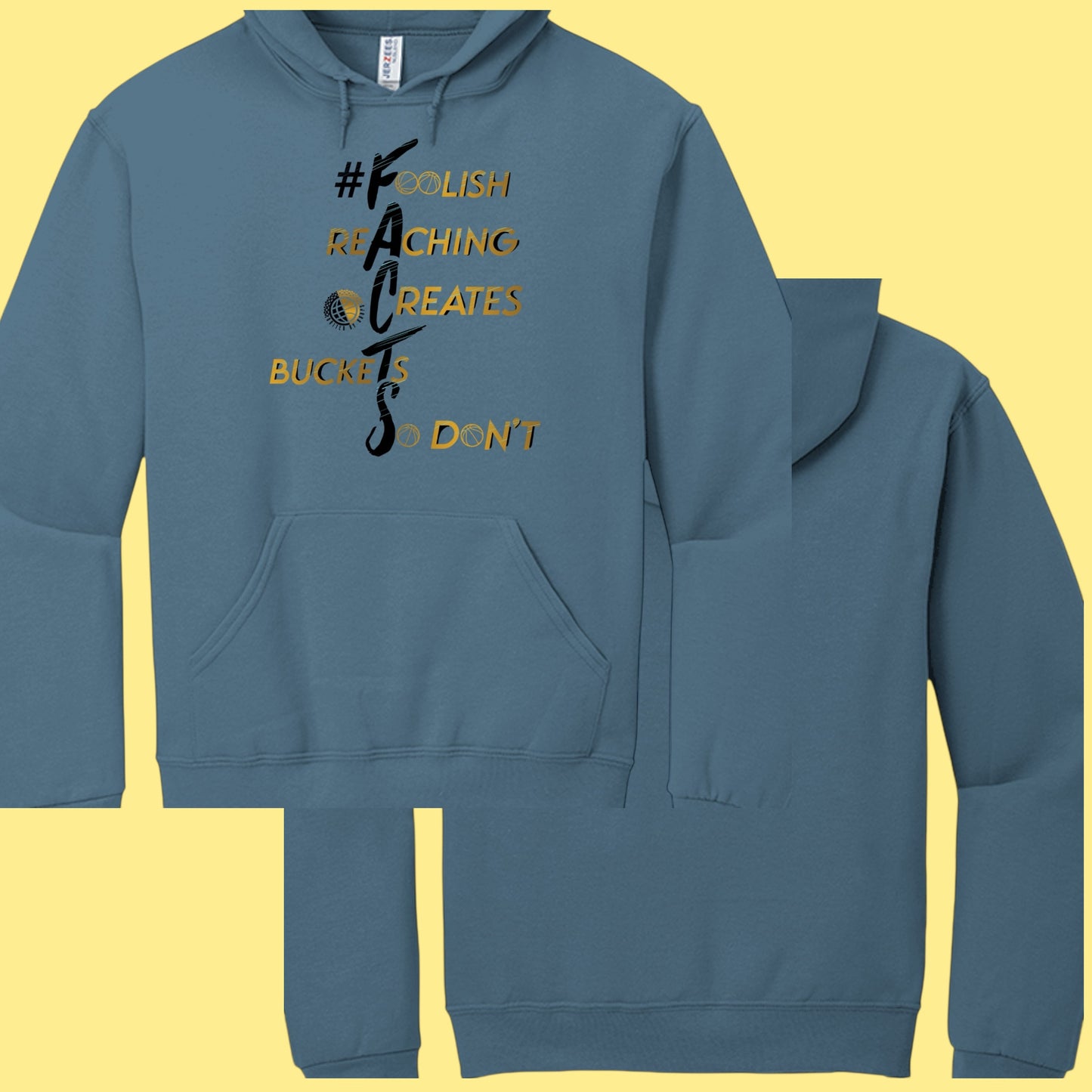 #F.A.C.T.S. Gold Unisex Hoodie