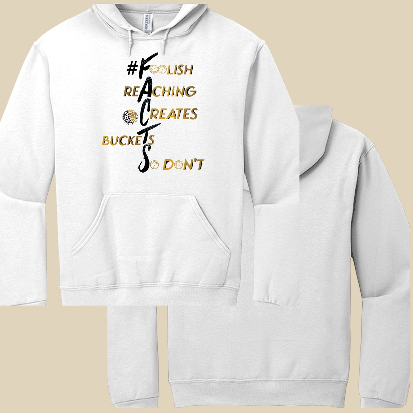 #F.A.C.T.S. Gold Unisex Hoodie