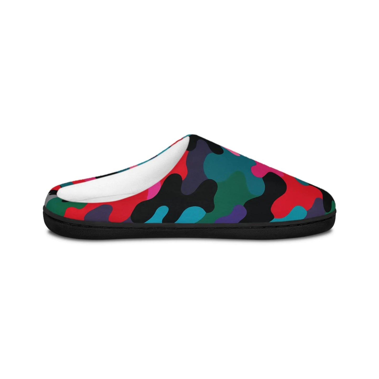 Nueve Camo Indoor Slippers Printify