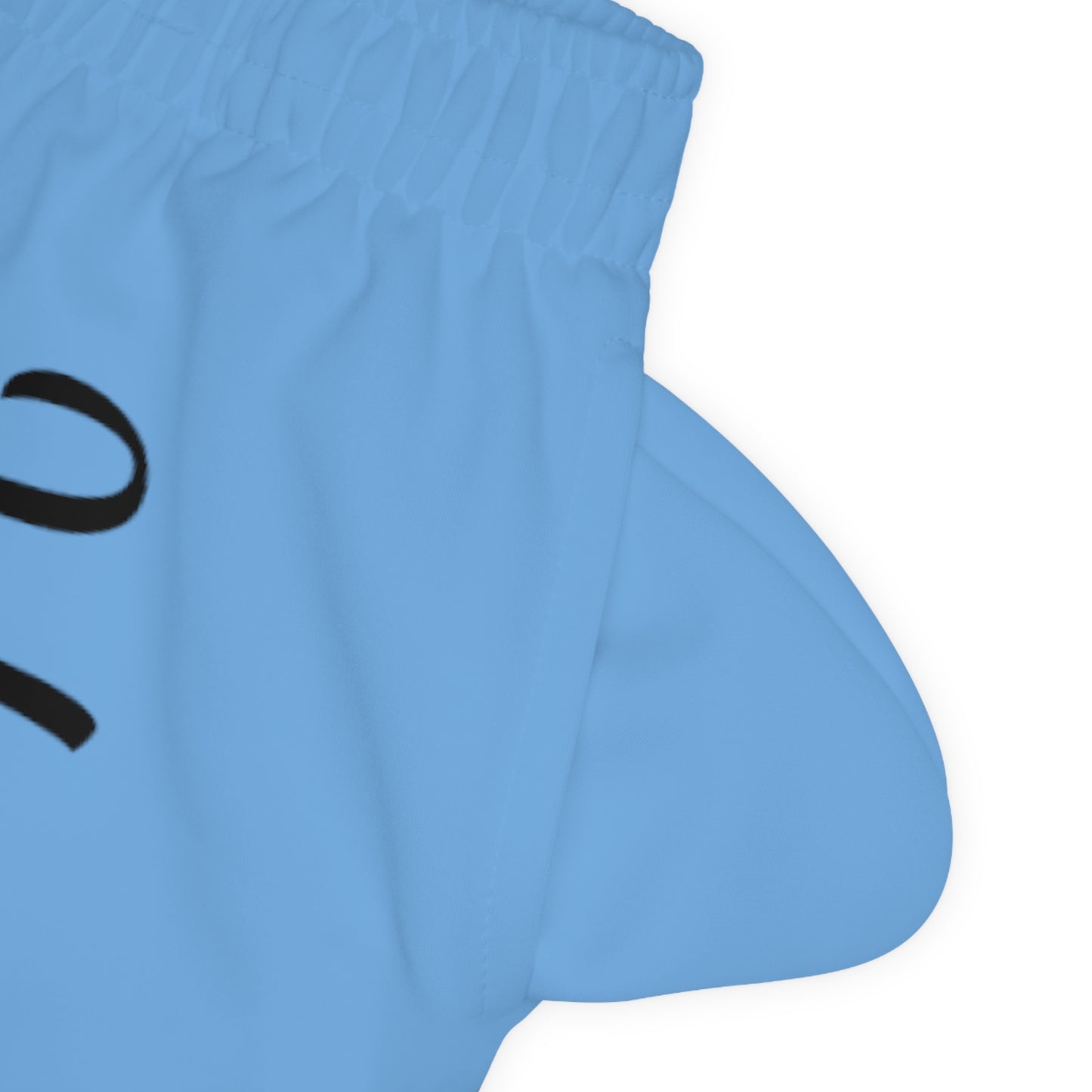 Scripted Blue 'n' Black Youth Joggers