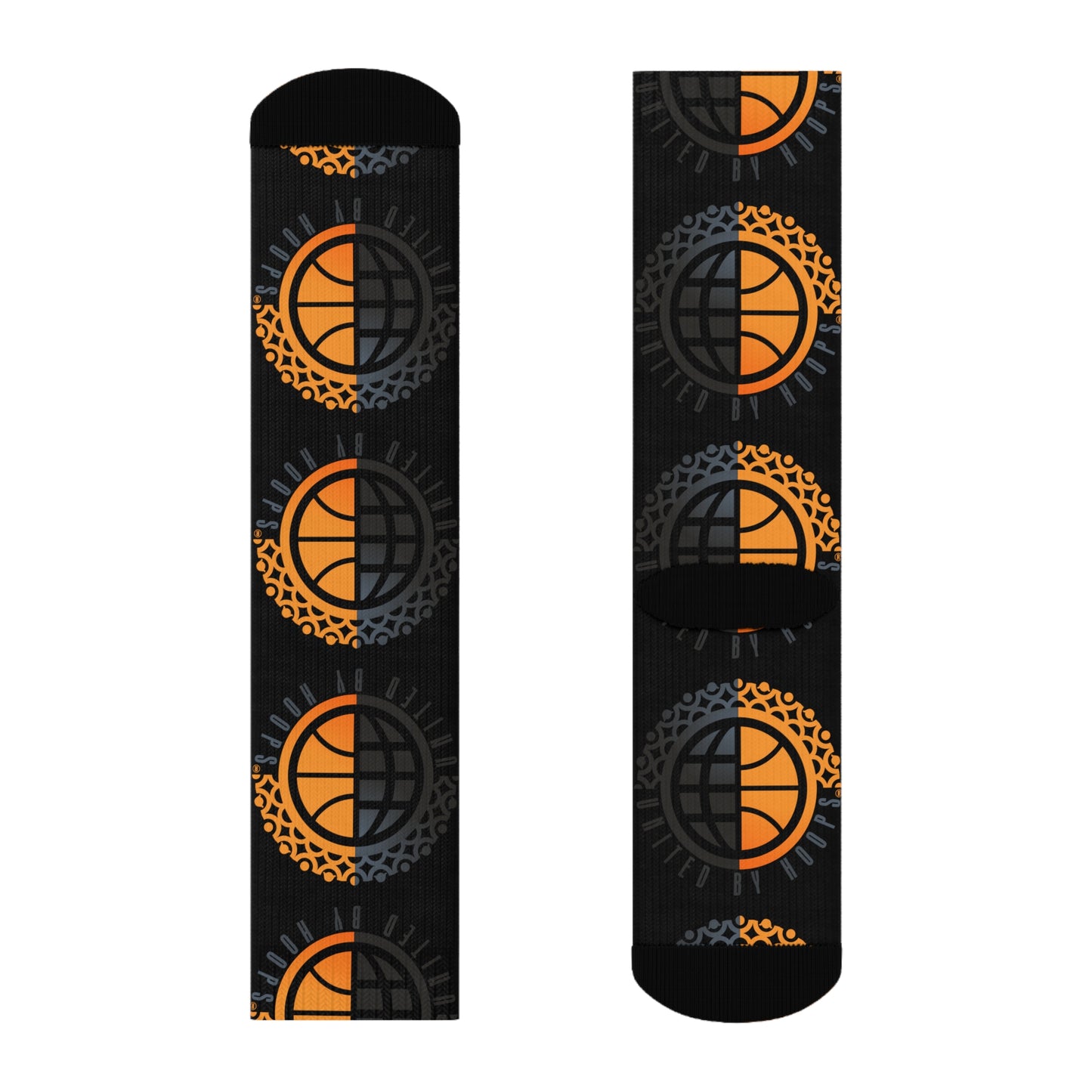 Black UBH Crew Socks