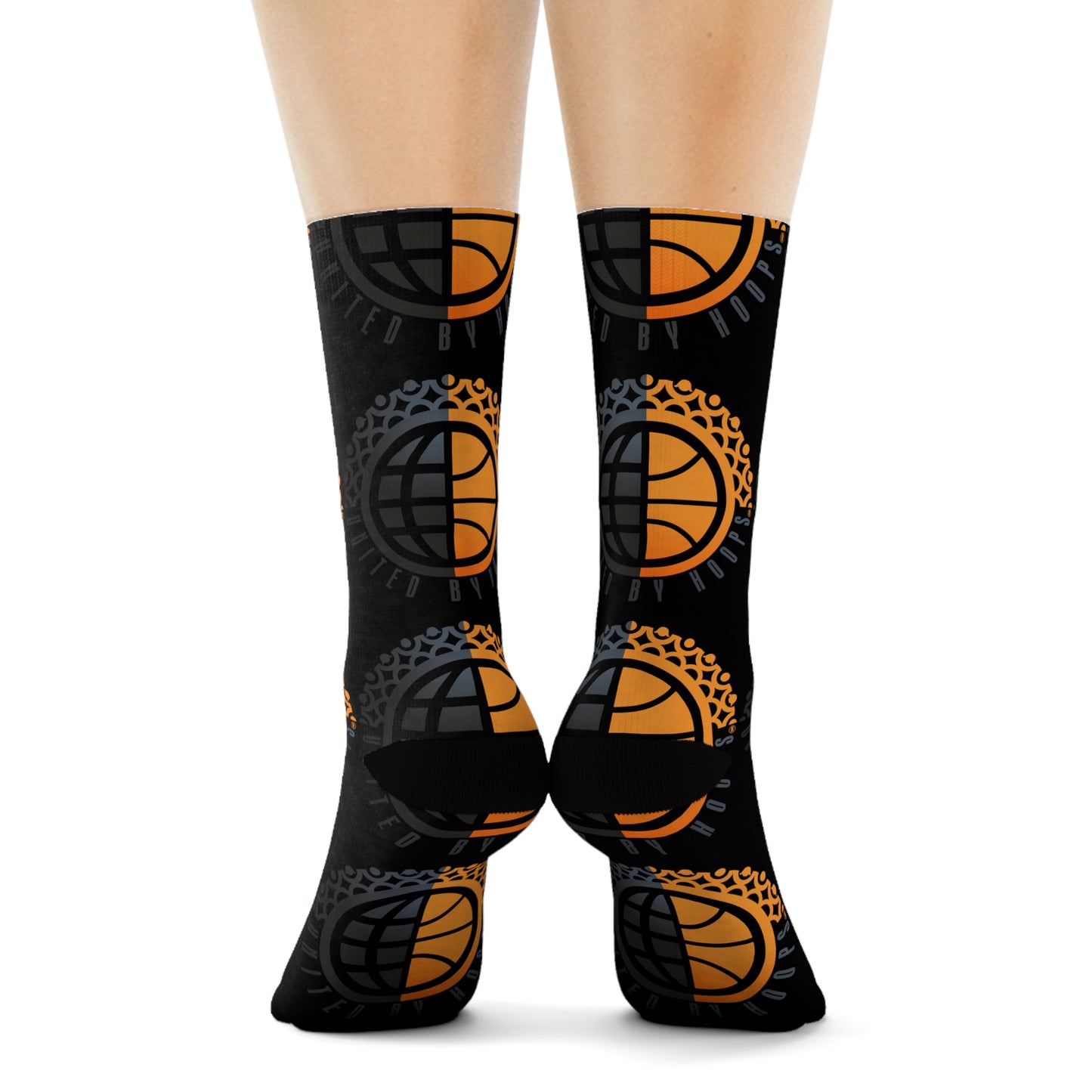 Black UBH Crew Socks