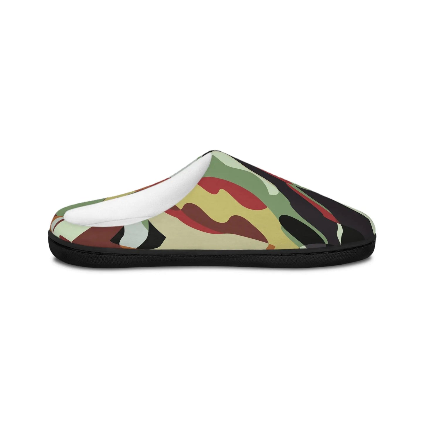 Camo Indoor Slippers Printify