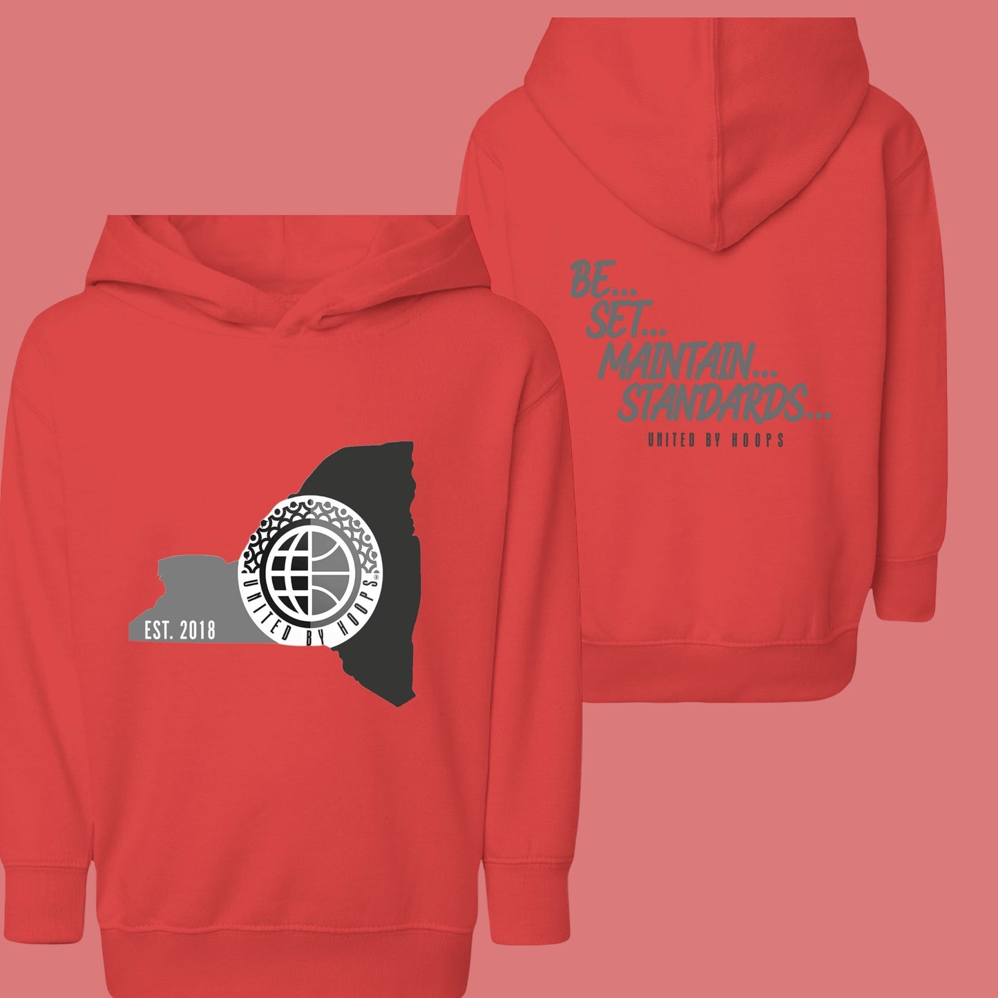 UBH Rep’ us Grey Toddler Hoodie