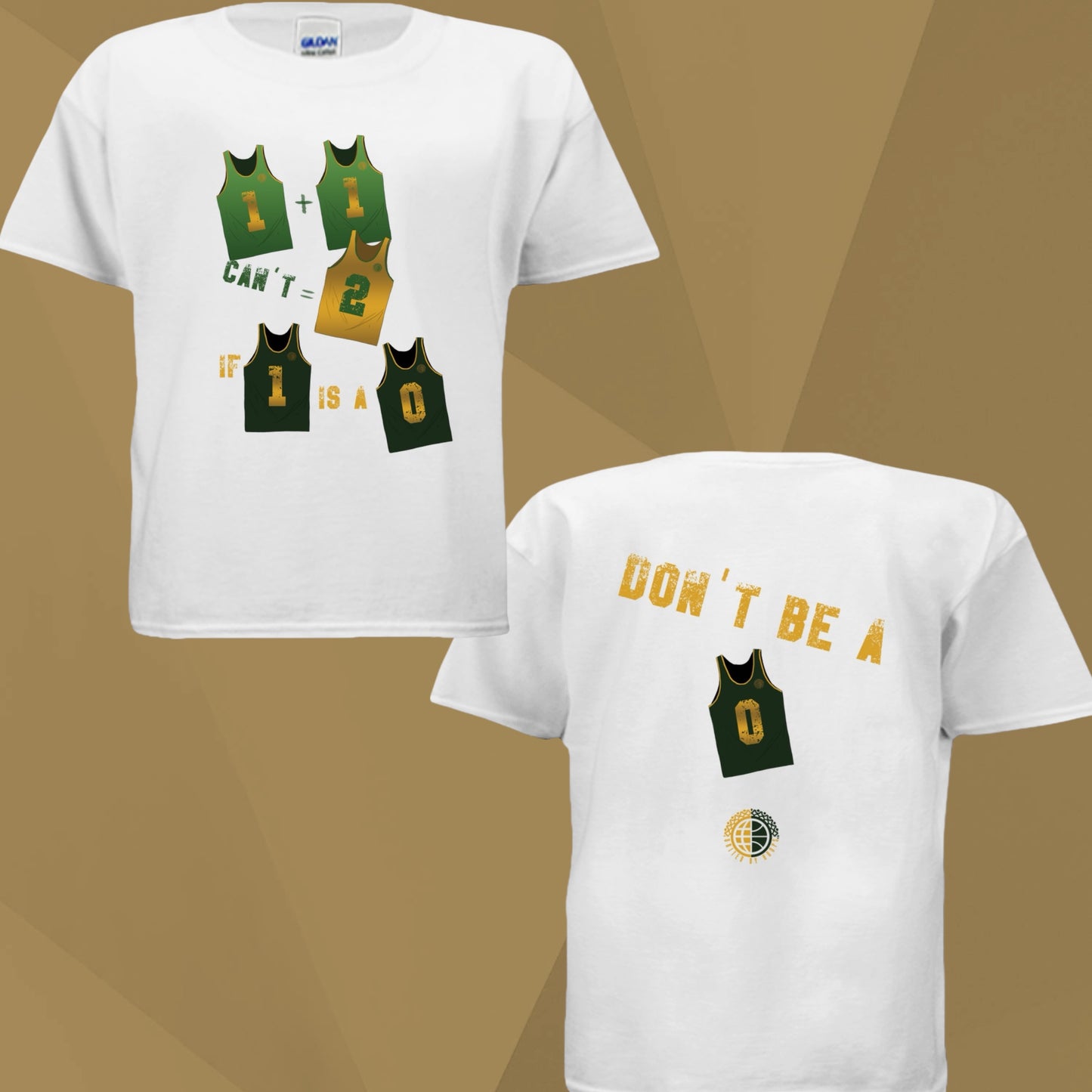 Don't Be- Greenish Yellow Youth Tee