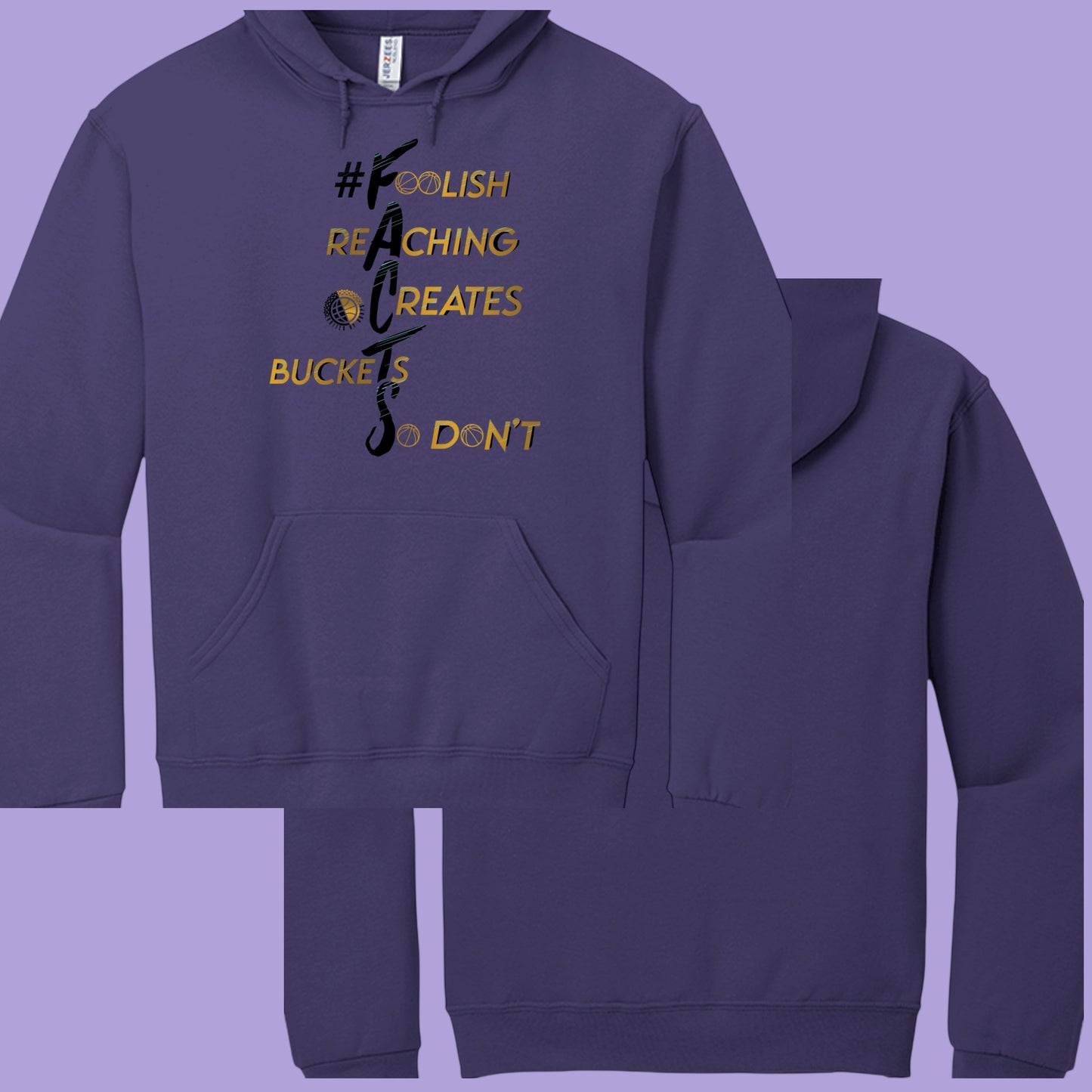 #F.A.C.T.S. Gold Unisex Hoodie