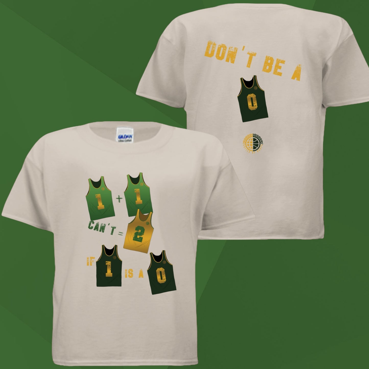 Don't Be- Greenish Yellow Youth Tee