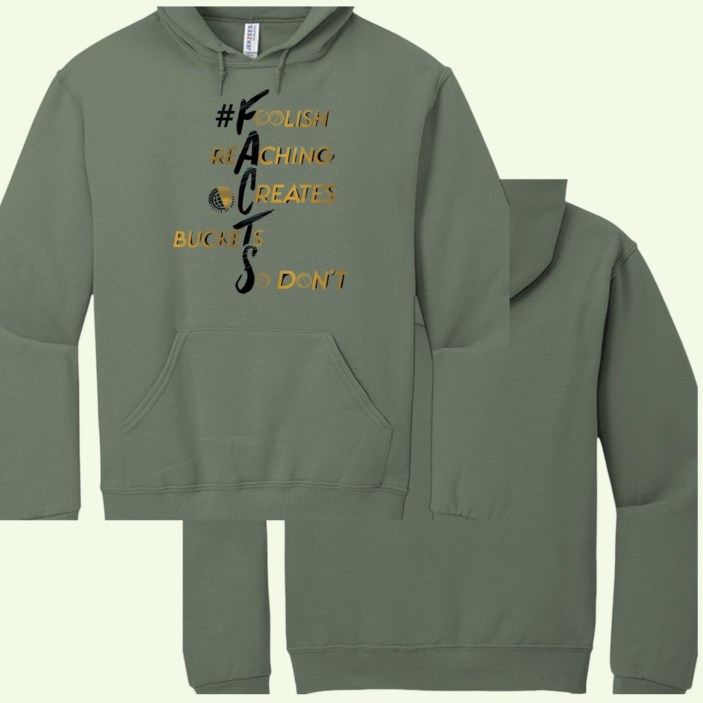 #F.A.C.T.S. Gold Unisex Hoodie