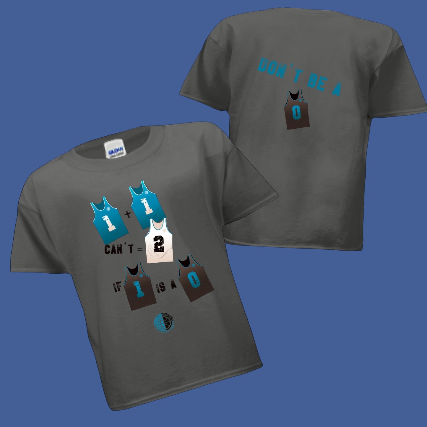 Don't Be- Cool Blue Youth Tee