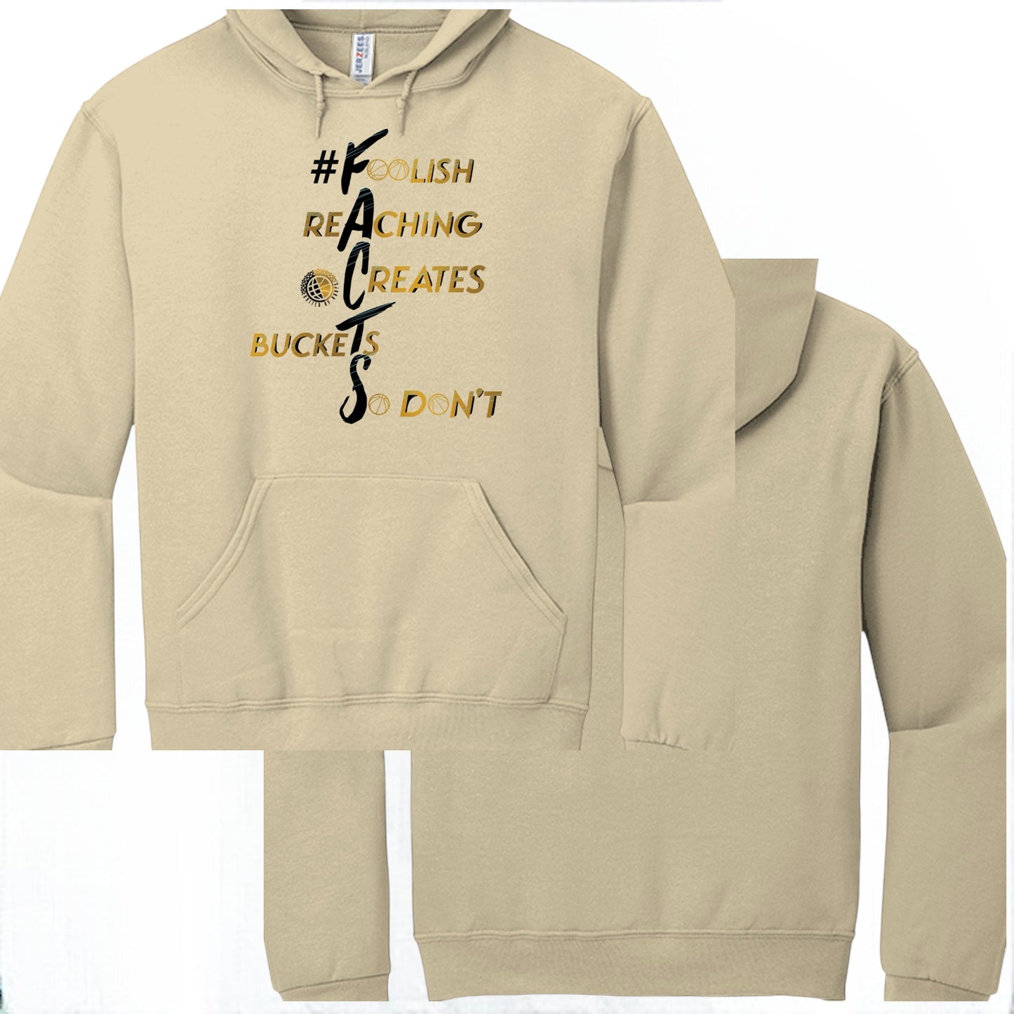 #F.A.C.T.S. Gold Unisex Hoodie