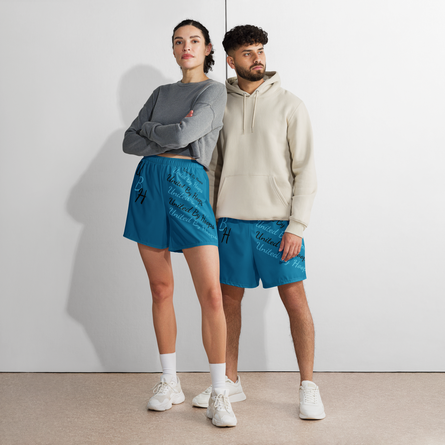 UBH Fancy Blues Basketball Shorts