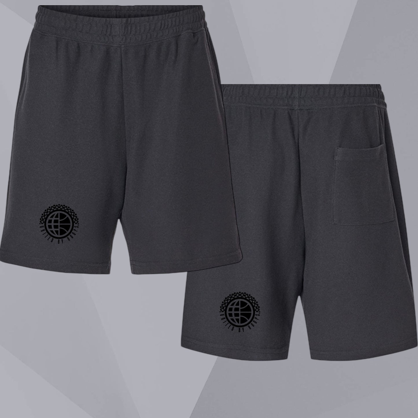 Cool Black Unisex Shorts