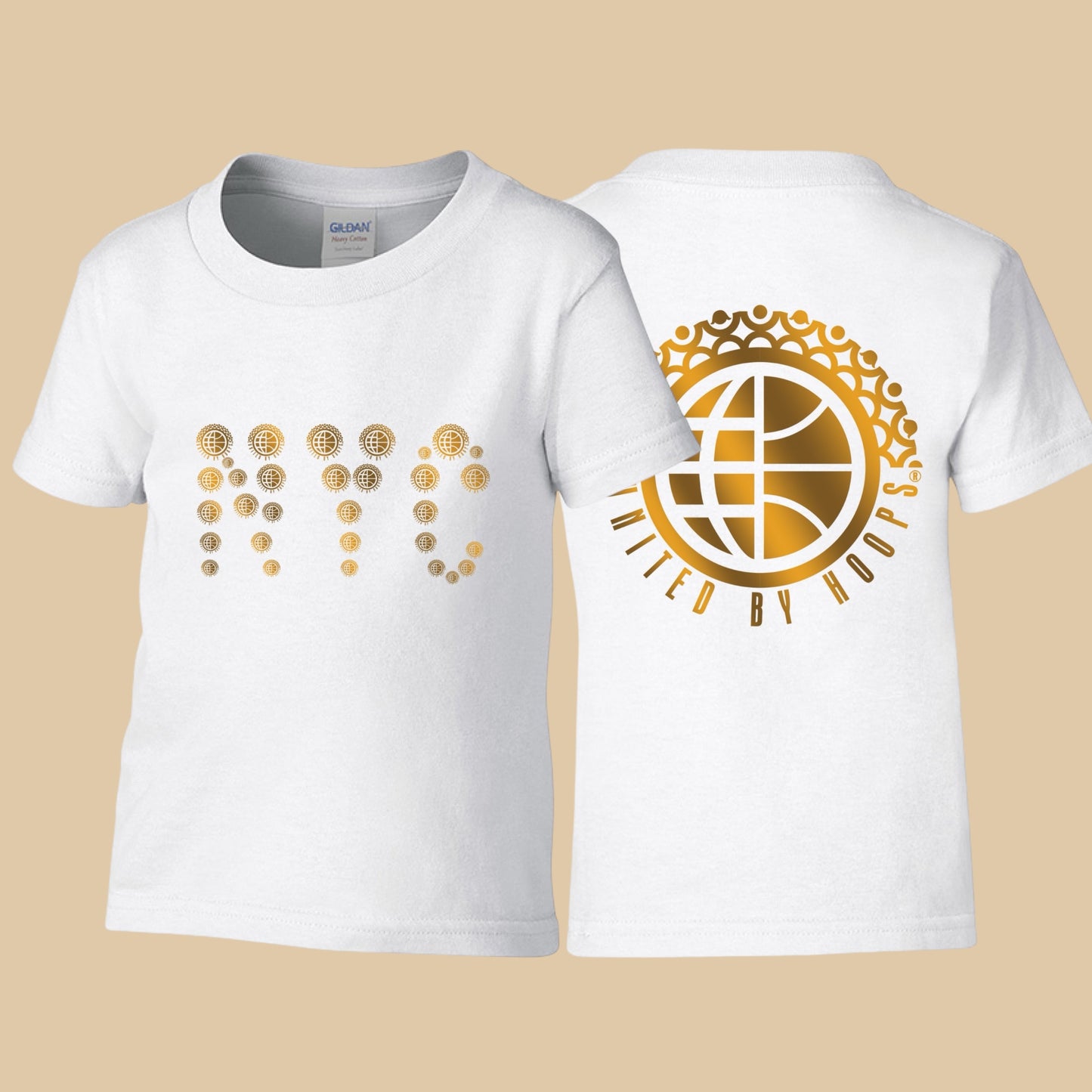 NYC Toddler Gold Tee