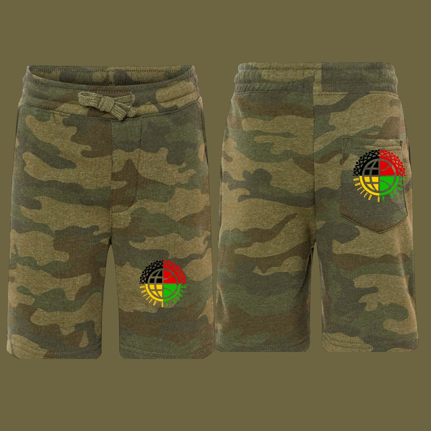 Rep'em Colours Youth Fleece Shorts