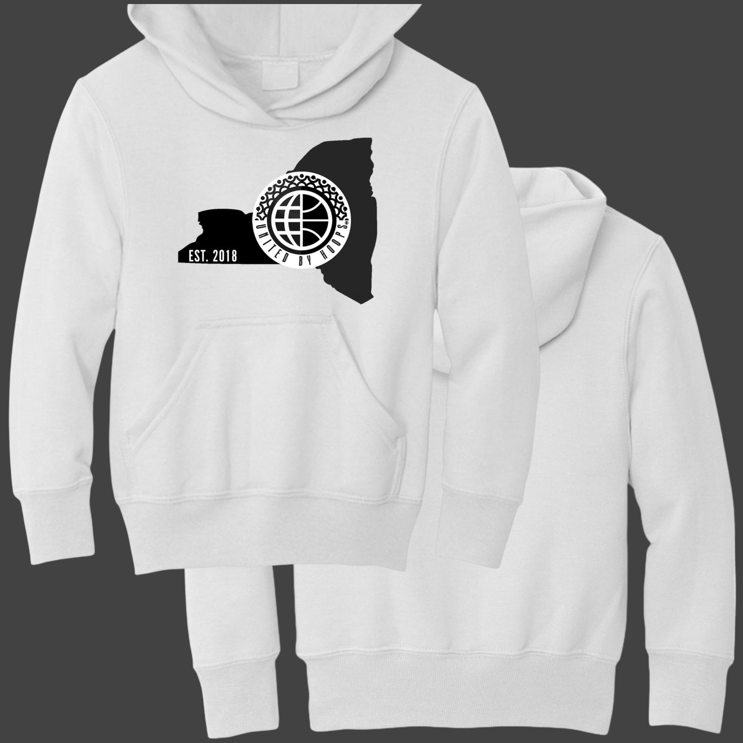 United By Hoops BlackOut Youth Hoodie