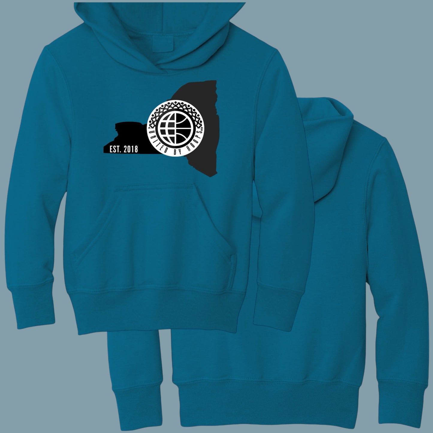 United By Hoops BlackOut Youth Hoodie