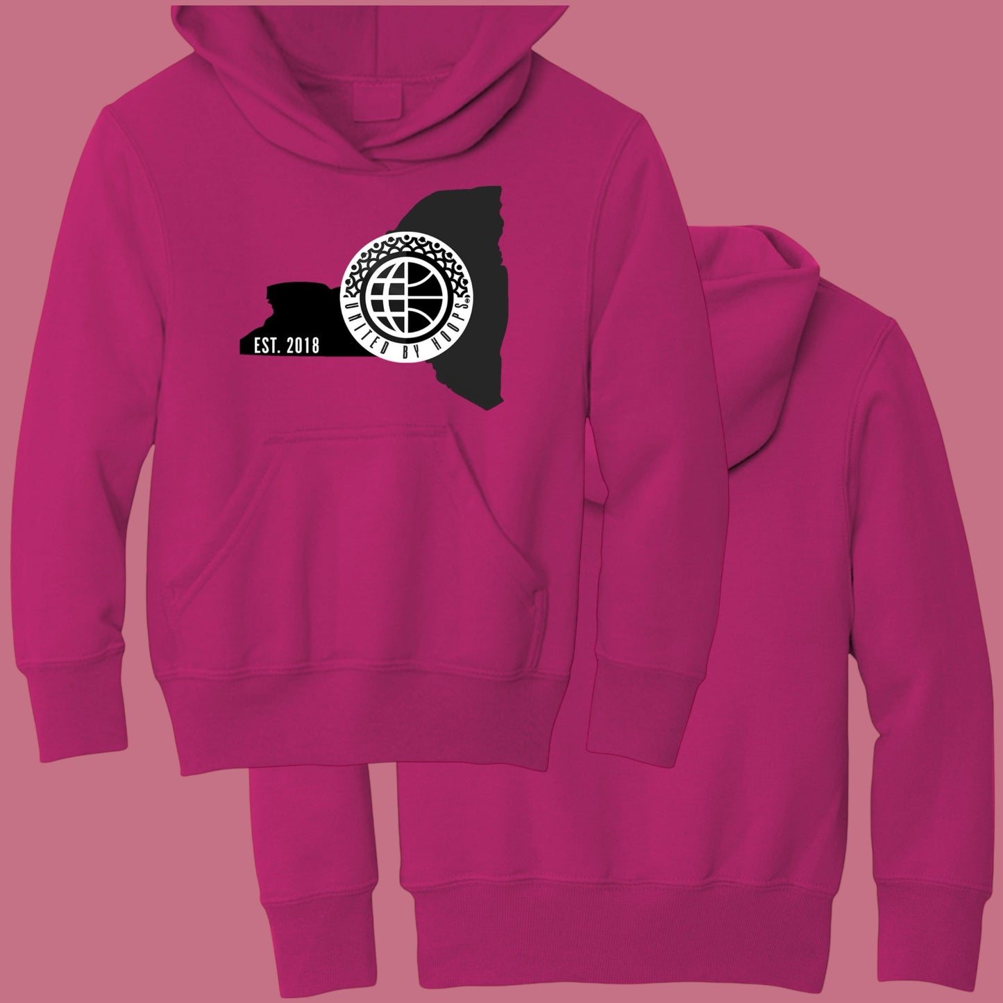 United By Hoops BlackOut Youth Hoodie