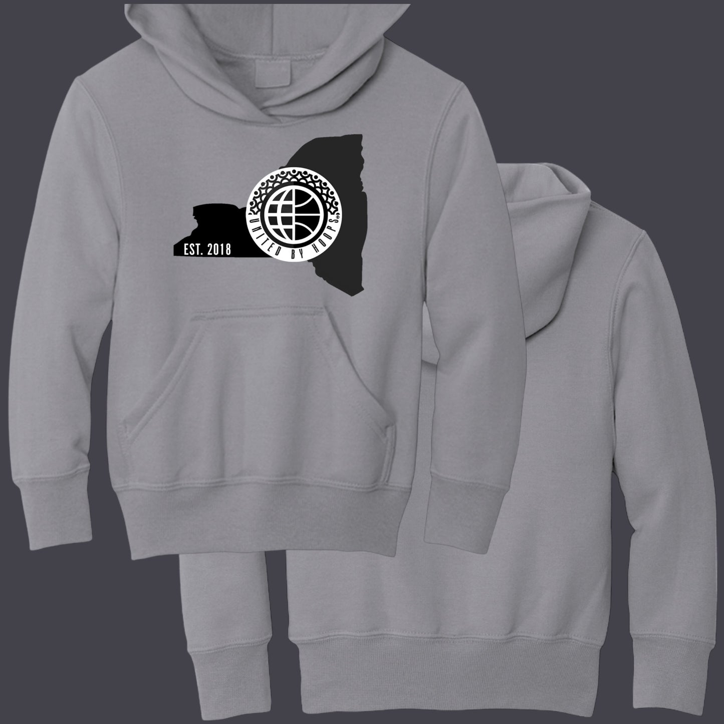 United By Hoops BlackOut Youth Hoodie