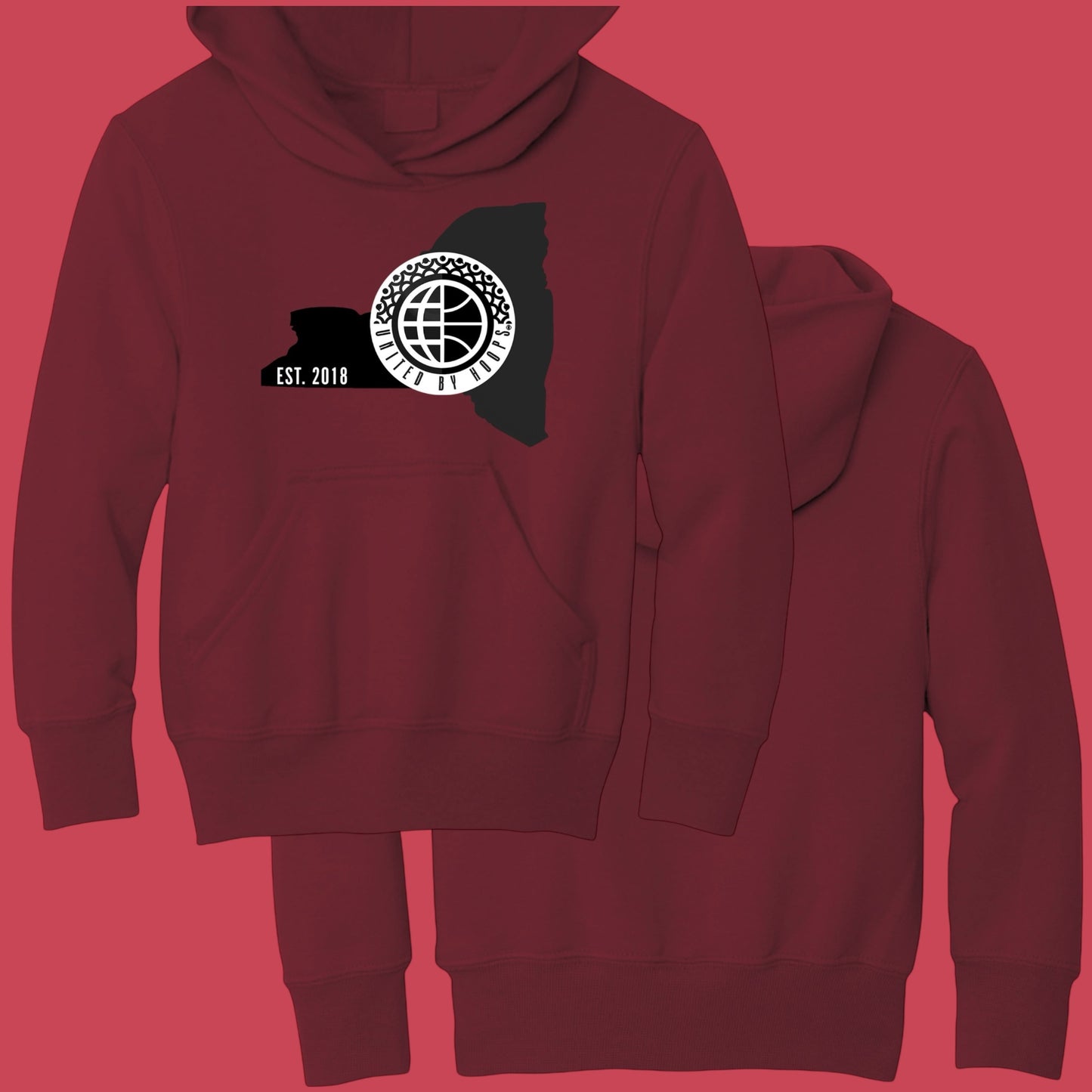 United By Hoops BlackOut Youth Hoodie