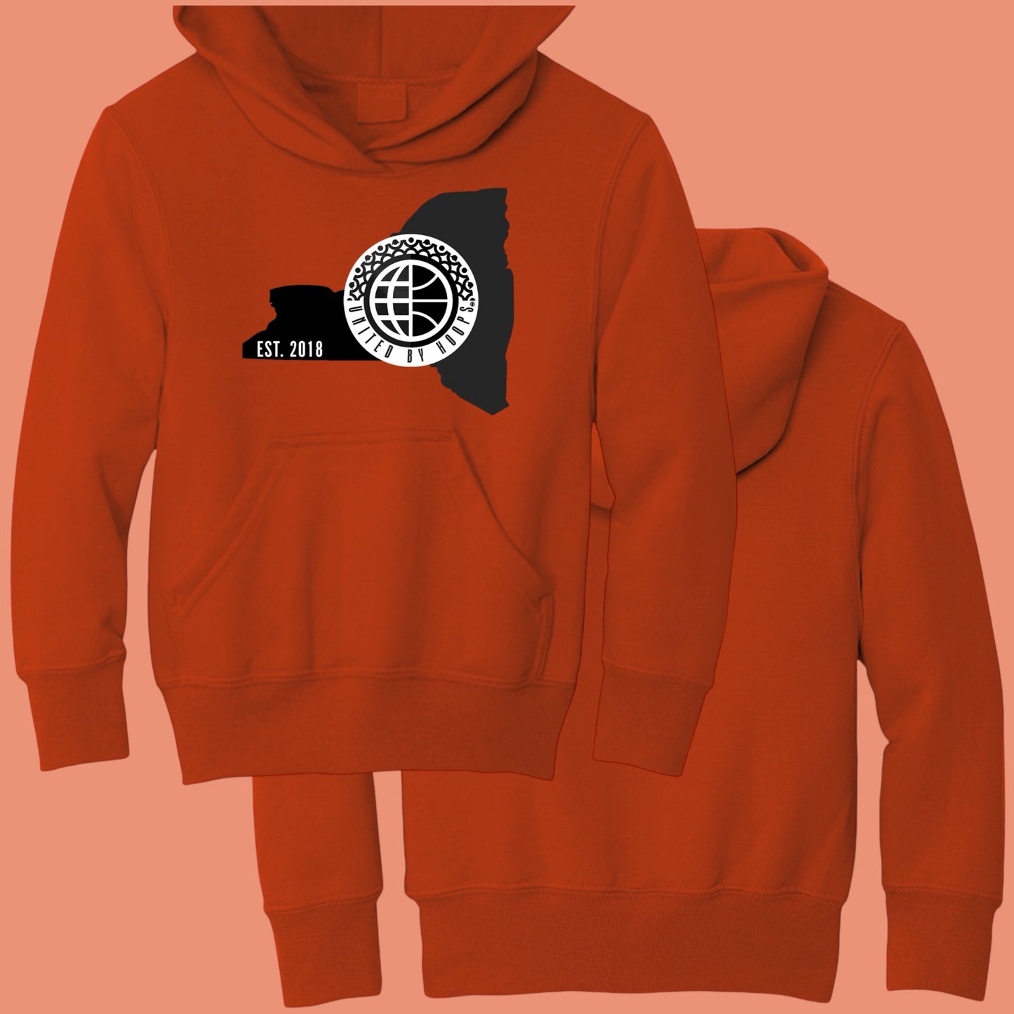 United By Hoops BlackOut Youth Hoodie