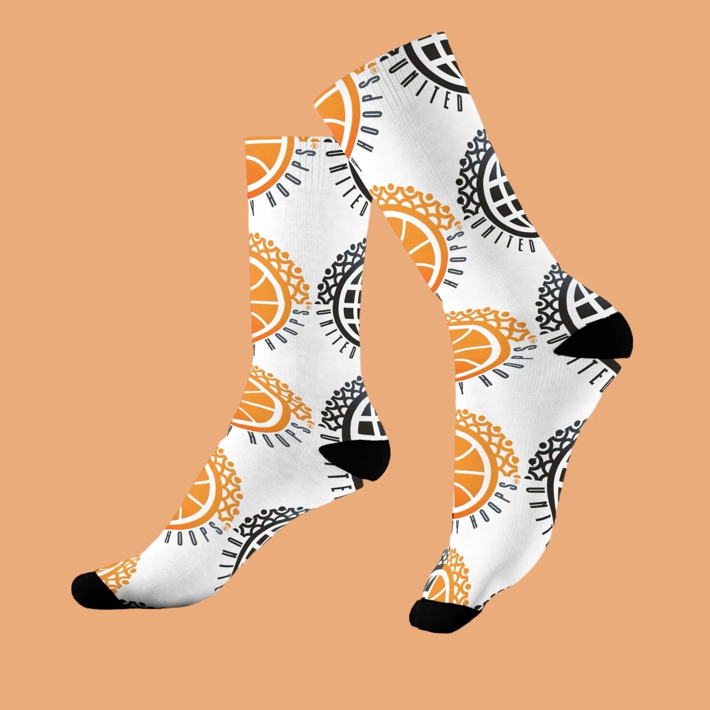 United By Hoops O.G. Unisex Crew Socks Printify