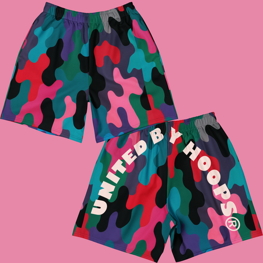 Nueve Camo Unisex Basketball Shorts