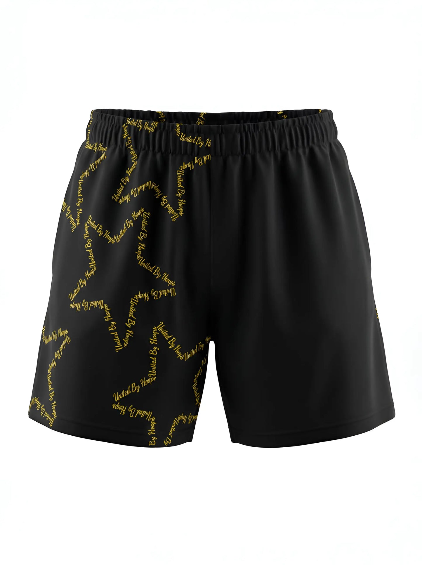 Scripted 5 Star Unisex Athletic Shorts United By Hoops, LLC
