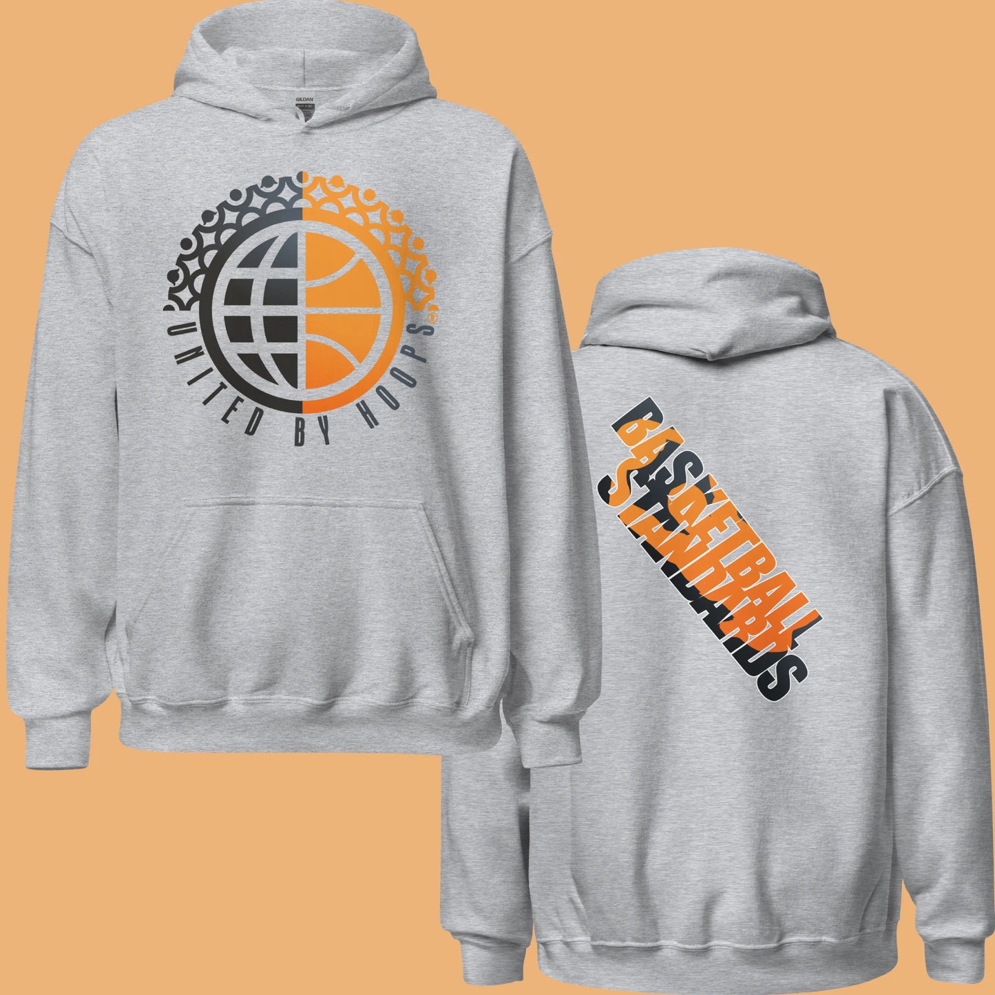 Basketball Standards Unisex Hoodie United By Hoops
