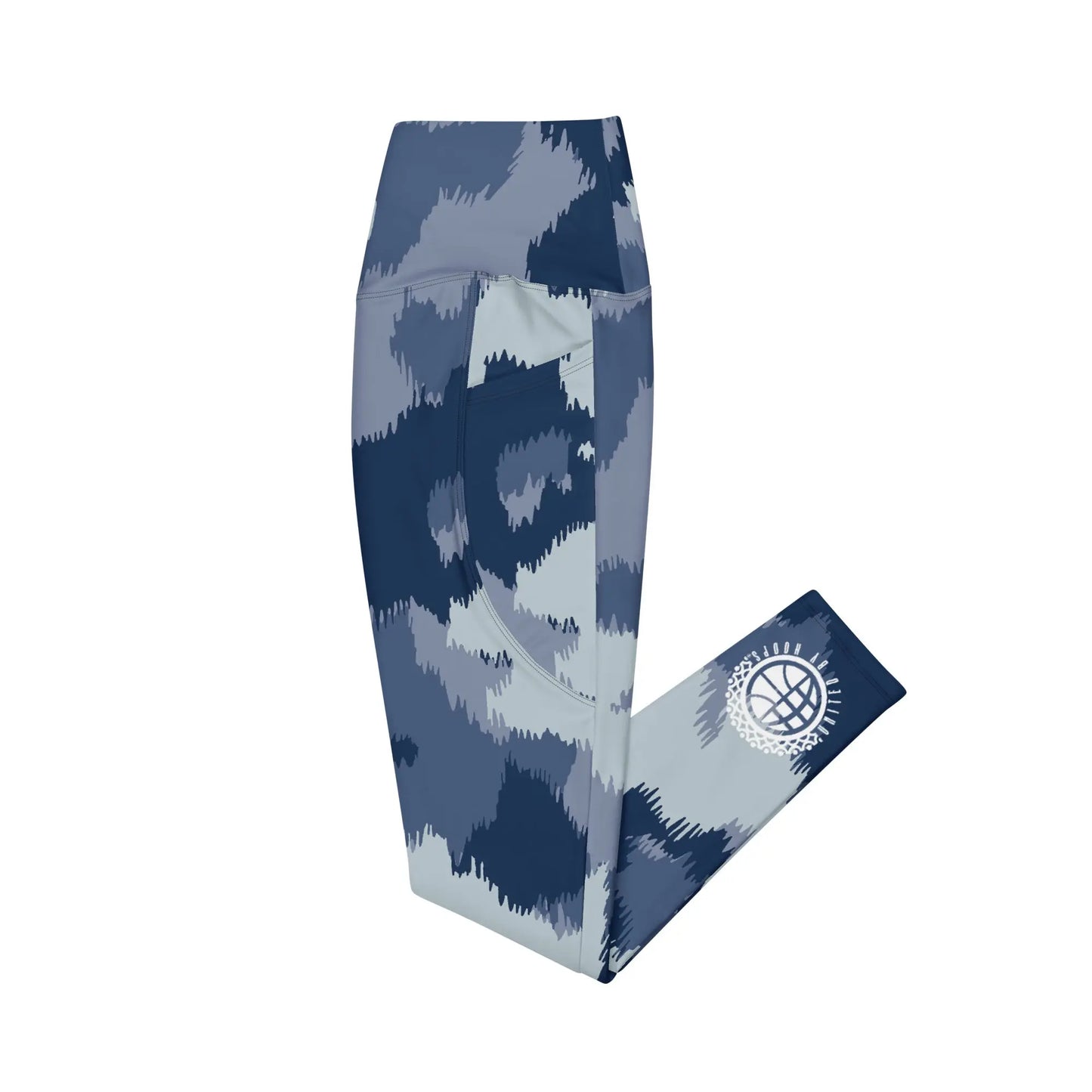 Comfy Blues Crossover Leggings United By Hoops