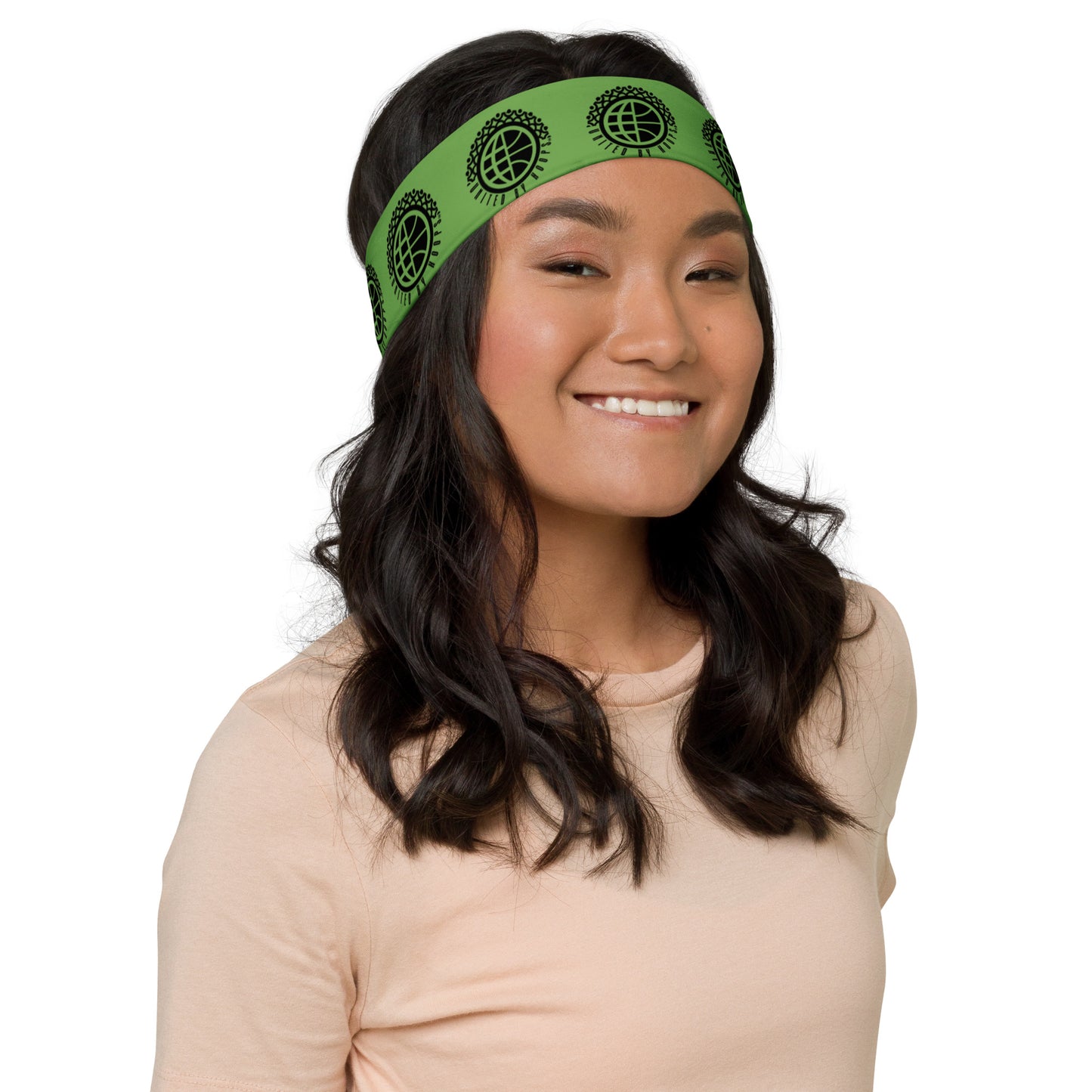 Sweat Block Green Headband
