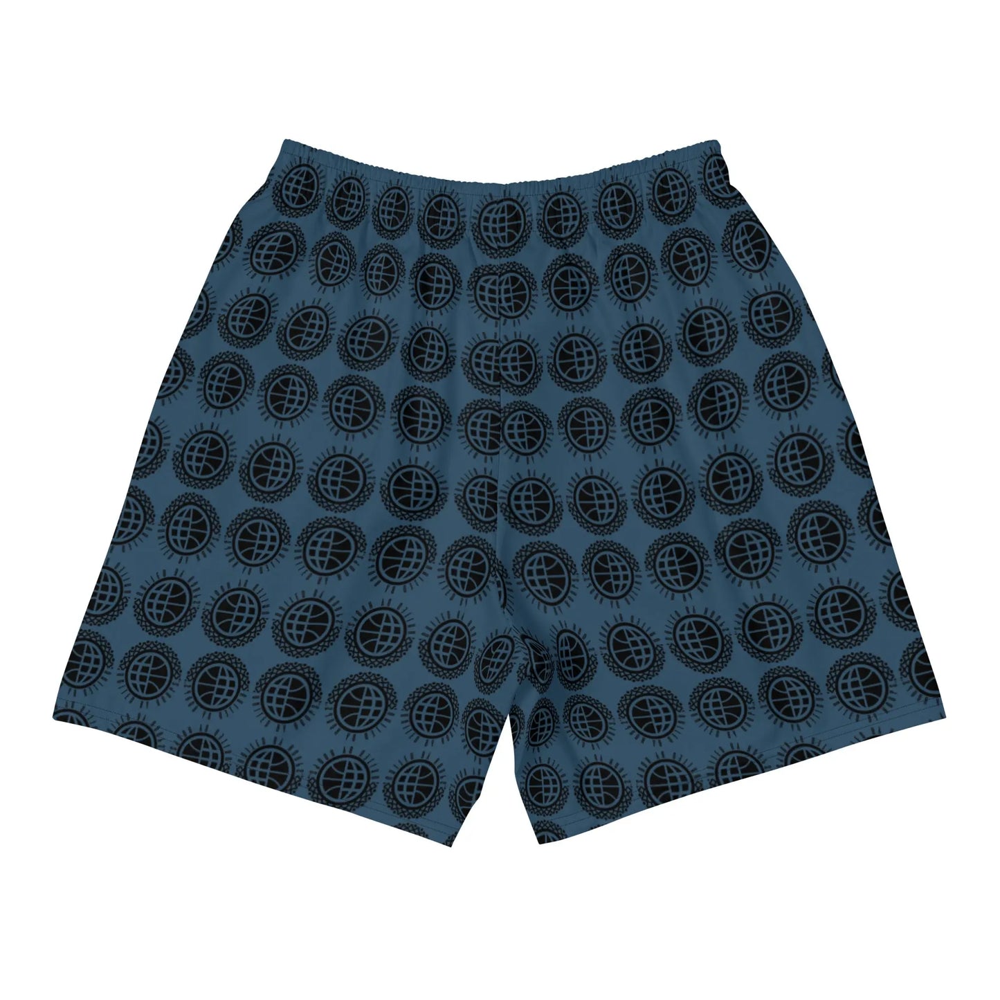 Dark Spotted Blue Basketball Shorts United By Hoops