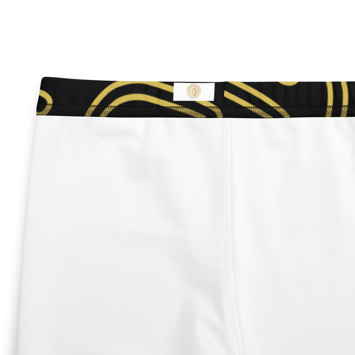 Black 'n' Gold Abstract Youth Leggings