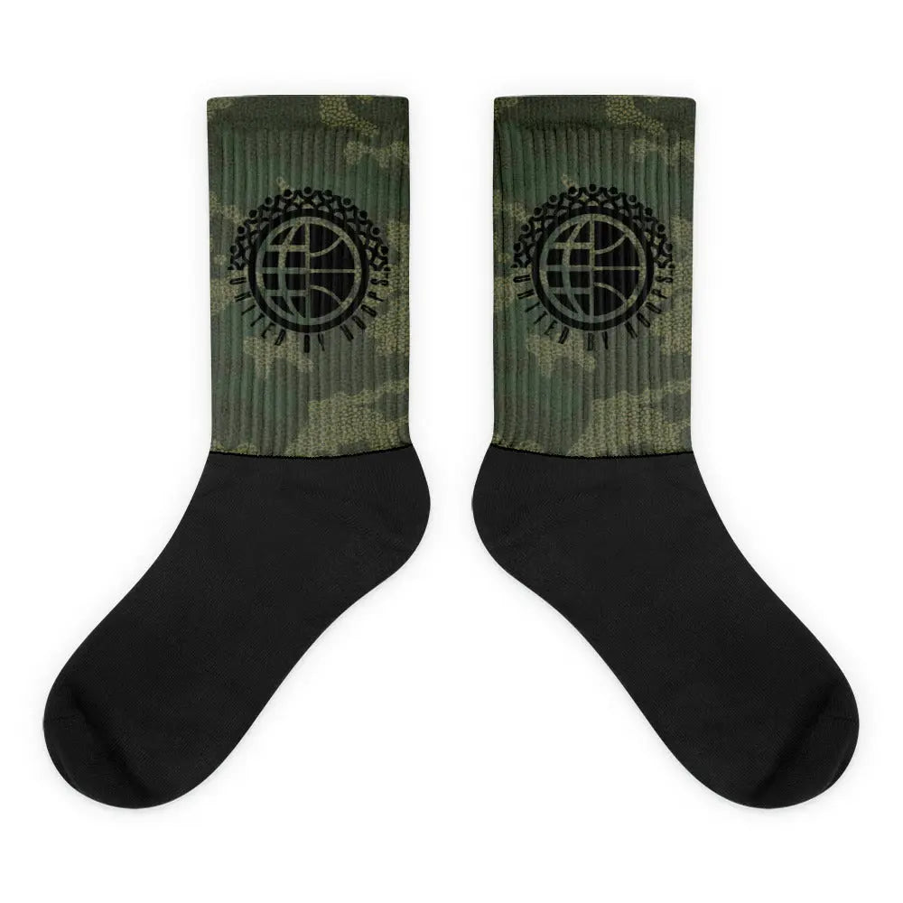 Army UBH Style Socks United By Hoops