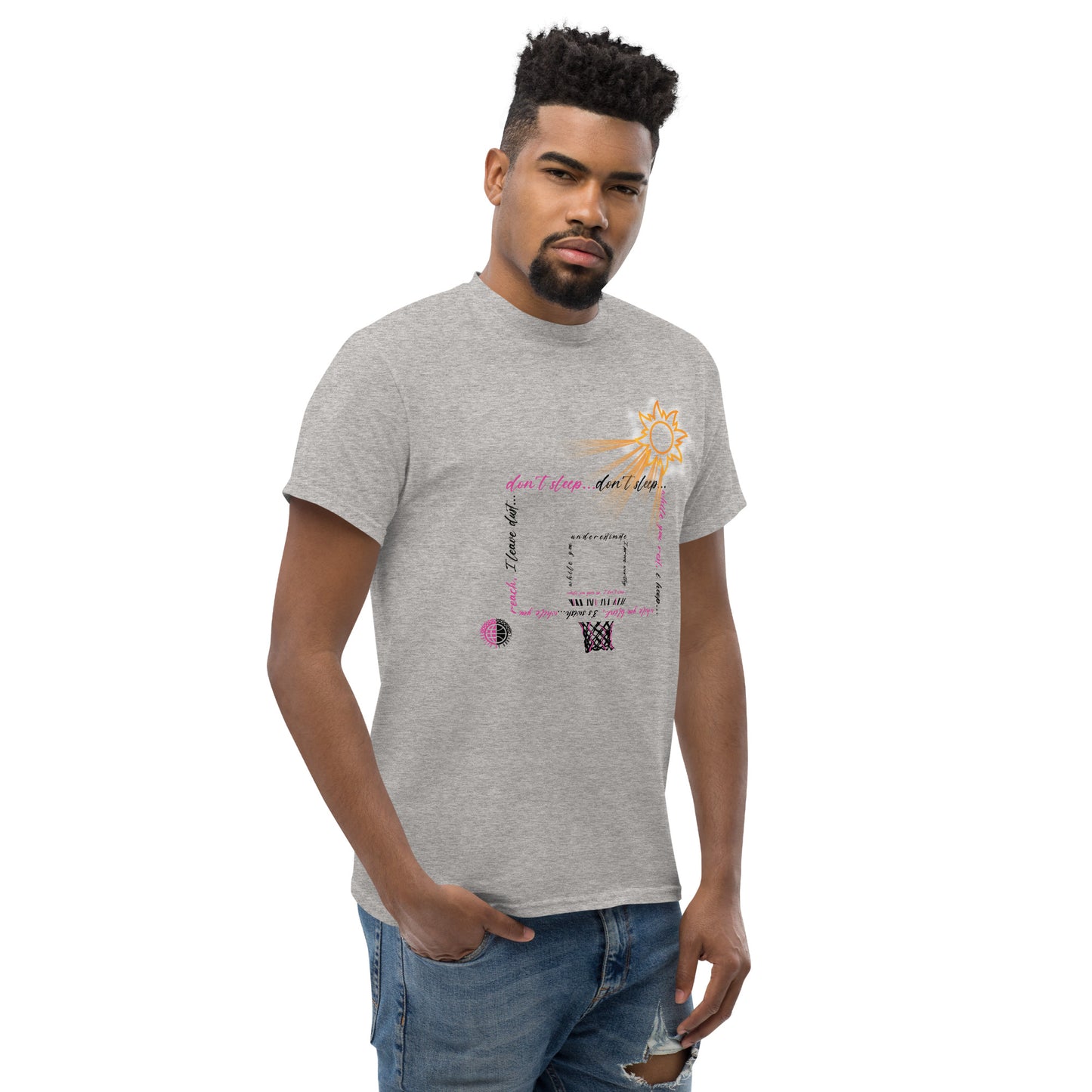 Don't Sleep Unisex Pink & Black